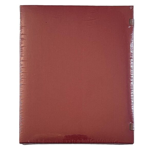 Creative Memories TRADITIONS 8.5x11 Scrapbook Album & White Pages Mahogany Gold - Picture 2 of 2